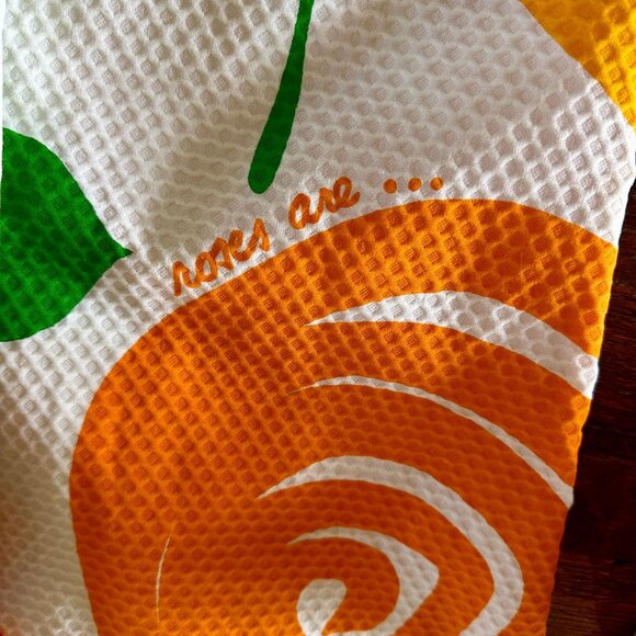 Woman's Malia Honolulu Vintage 60s 70s Roses Dress Psychedelic Hawaiian Dress - Picture 8 of 8